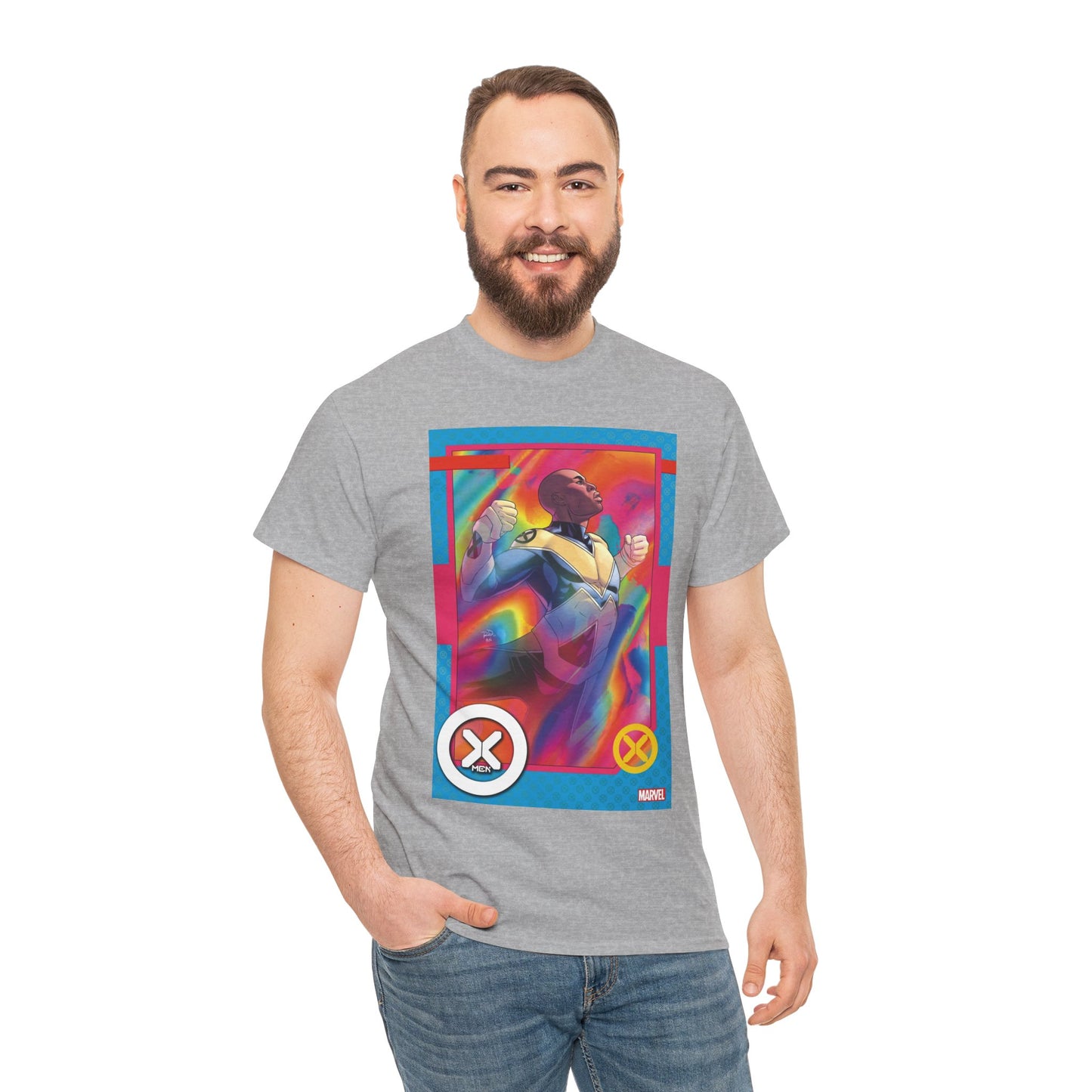 Synch T-Shirt - Russell Dauterman Art - X-Men Trading Card Variant Cover Art - Marvel Comics