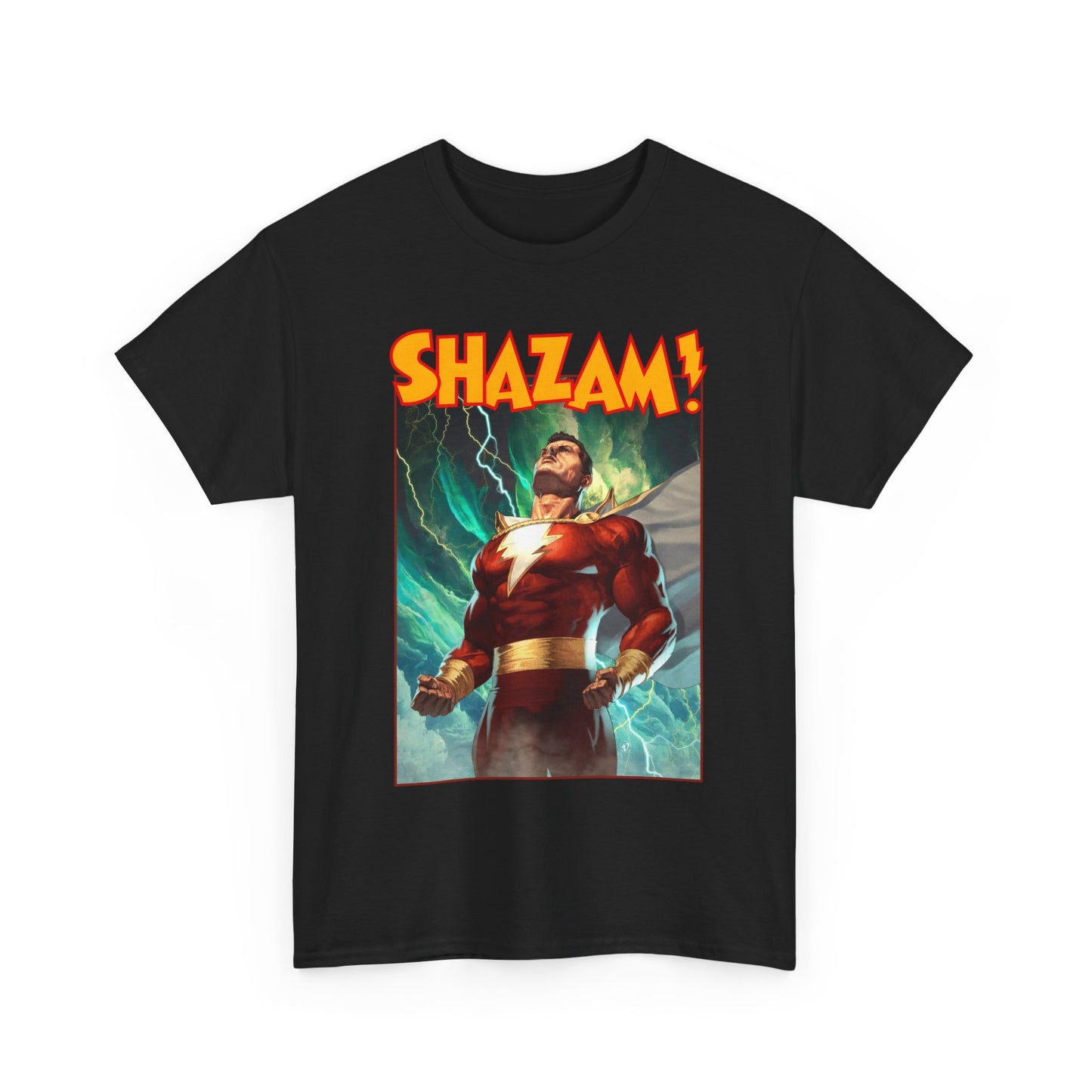 Shazam (Captain Marvel) T-Shirt - Ariel Olivetti Art - DC Comics