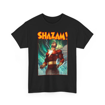 Shazam (Captain Marvel) T-Shirt - Ariel Olivetti Art - DC Comics