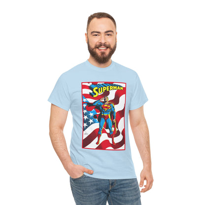 Superman T-Shirt - Jerry Ordway Art - Man of Steel, Metropolis - DC Comics