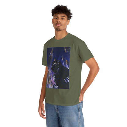 Batman T-Shirt -  Animated Series Art - Gotham City Gargoyle - DC Comics