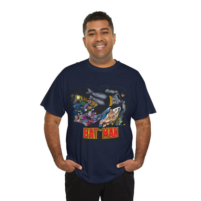 Batman T-Shirt - John Byrne Art - Joker, Catwoman, Ra's al Ghul, Talia - DC Comics - The Batcave