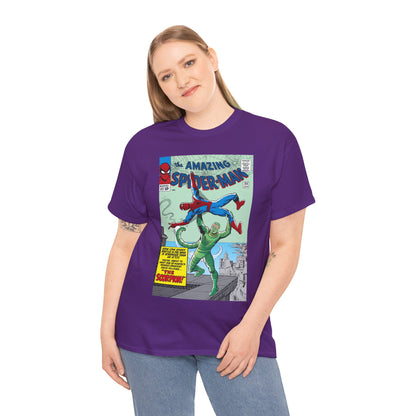 Amazing Spider-Man T-Shirt - Steve Ditko Art - Vs The Scorpion - Marvel Comics