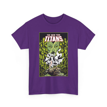 Raven T-Shirt - George Perez Art - New Teen Titans - Versus Phobia - White Raven Costume - DC Comics