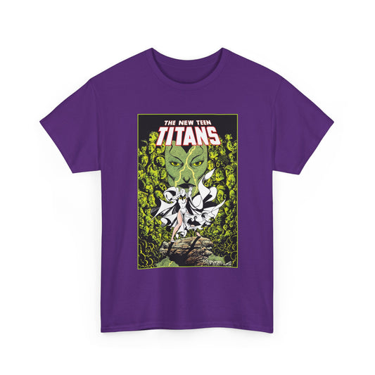 Raven T-Shirt - George Perez Art - New Teen Titans - Versus Phobia - White Raven Costume - DC Comics