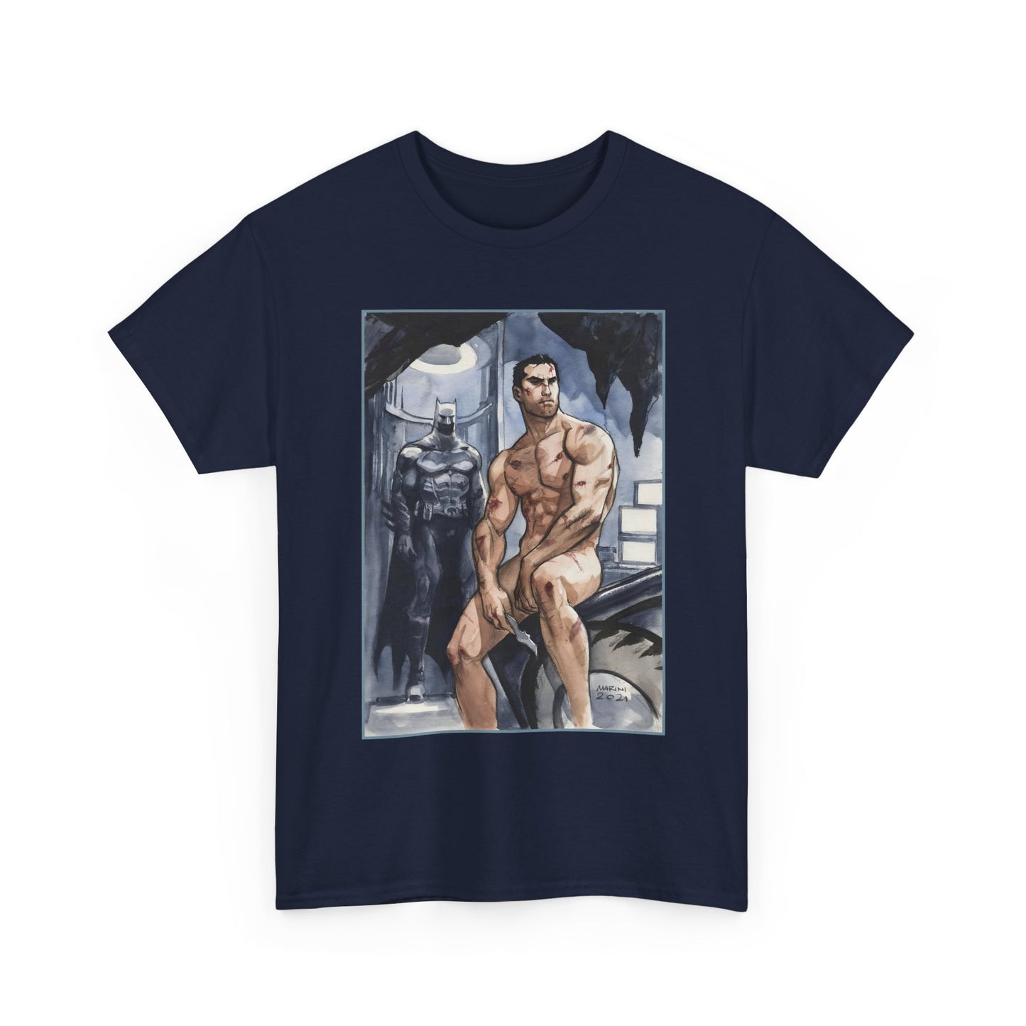 Batman in the Buff T-Shirt - DC Comics
