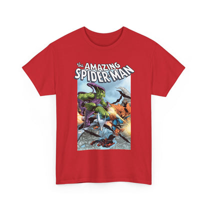 Amazing Spider-Man T-Shirt - Todd McFarlane Art - Green Goblin Vs Hobgoblin - Marvel Comics