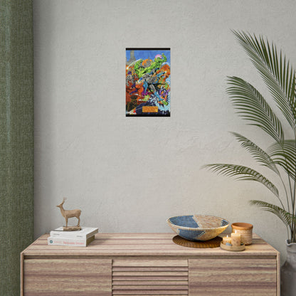 Batman Vs Incredible Hulk Rolled Poster - José Luis García-López Art - Two-Face & the Leader - DC Comics, Marvel Comics - Multiple Sizes Up to 24"x36"