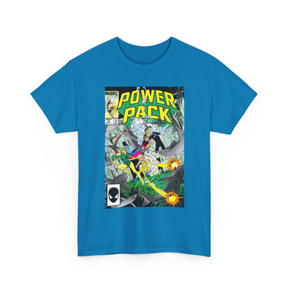Power Pack #10 T-Shirt - With Marrina from Alpha Flight - Marvel Comics