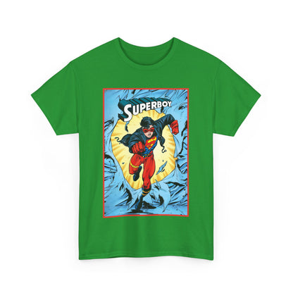 Superboy T-Shirt - Tom Grummett Art - Reign of the Supermen Storyline from the 1990s - Kon-El, Connor Kent - Superman Family - DC Comics