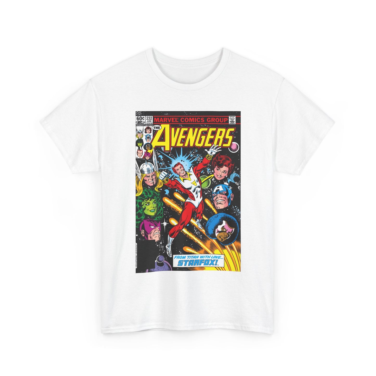 Avengers #232 T-Shirt - Starfox Appearance - Marvel Comics