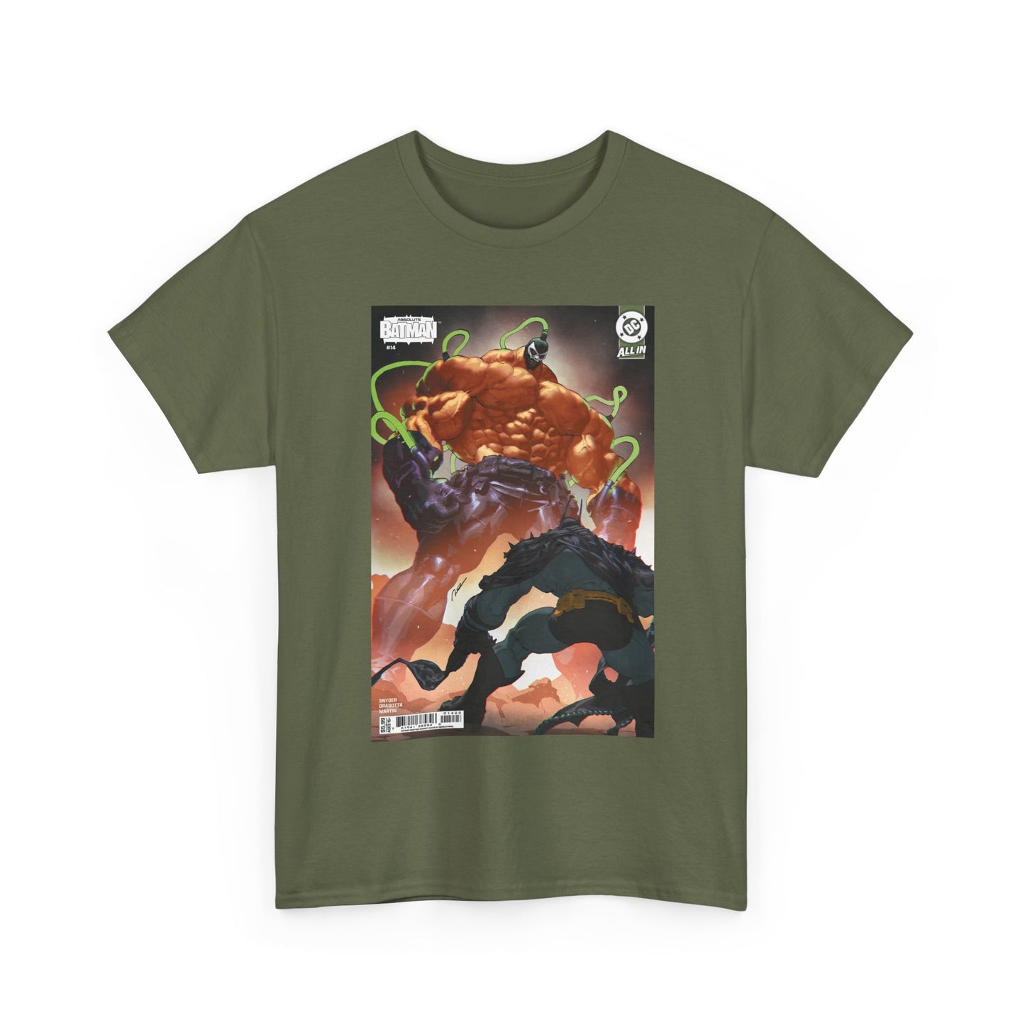 Absolute Batman #14 T-Shirt - Gerald Parel Art - Vs Absolute Bane - DC Comics