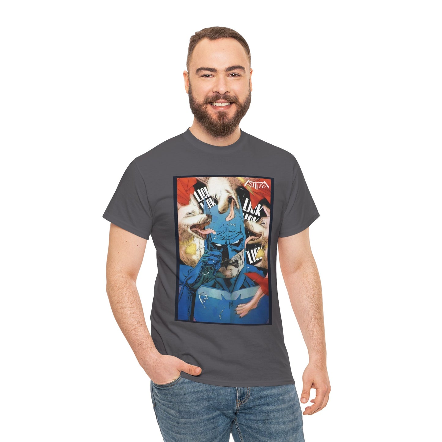 Batman & Krypto T-Shirt - Guillem March Art - #8 Variant Cover Art - DC Comics