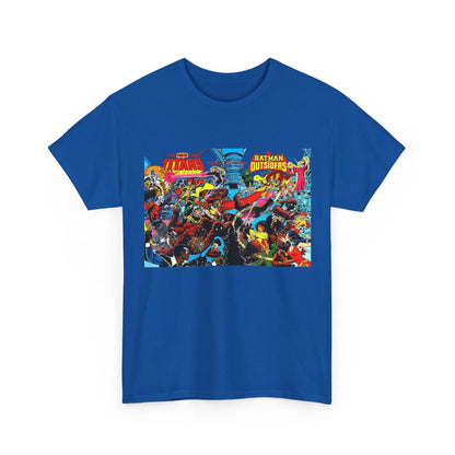 New Teen Titans & Batman and the Outsiders T-Shirt - George Perez & Jim Aparo Art - DC Comics