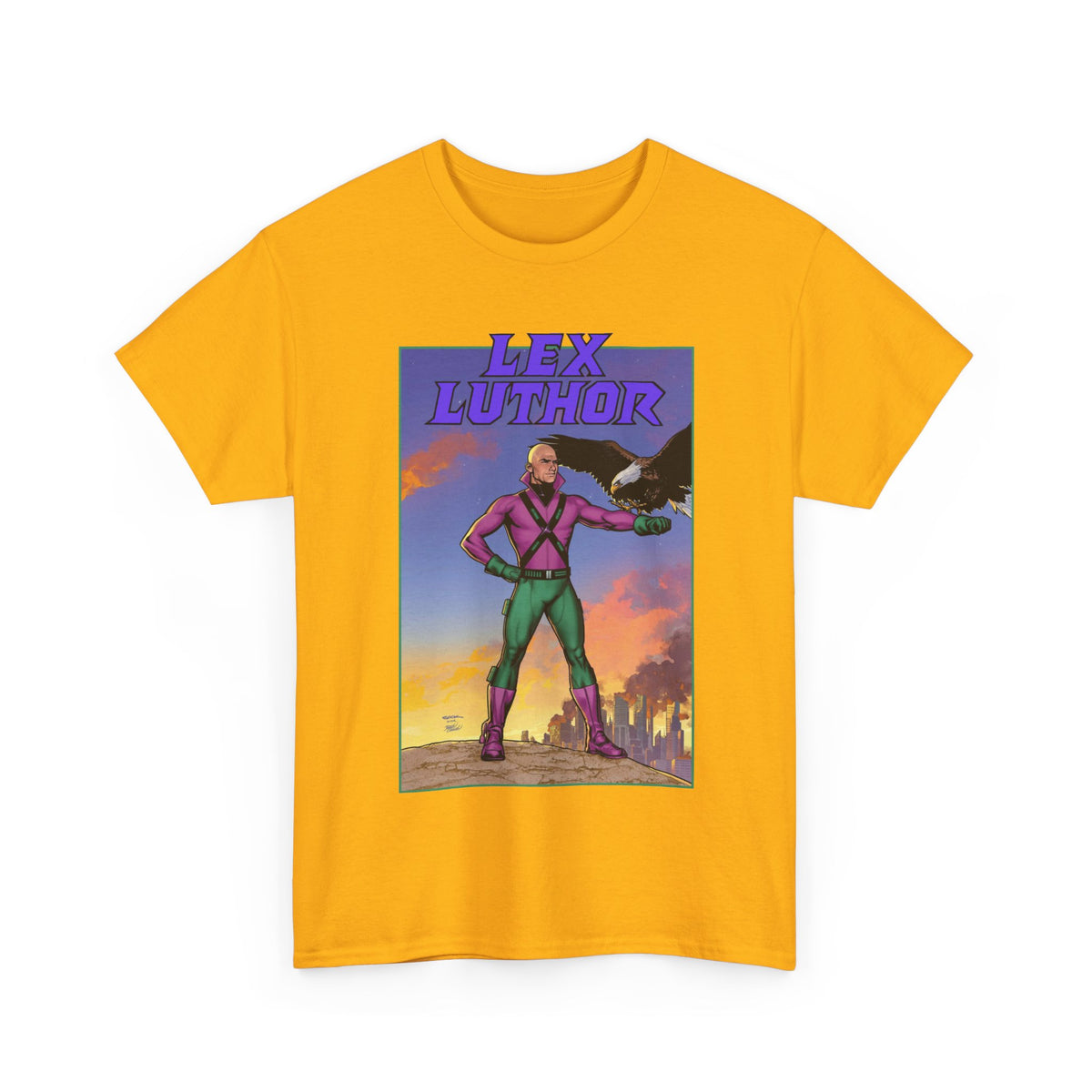 Lex Luthor T-Shirt - Ryan Sook Art - Superman Foe - DC Comics