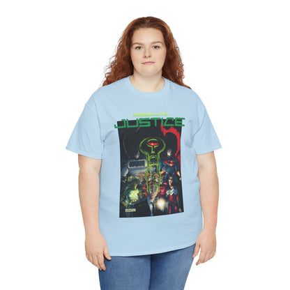 Absolute Justice T-Shirt - Juan Ferreyra Art - Superman Batman Wonder Woman Martian Manhunter - DC Comics