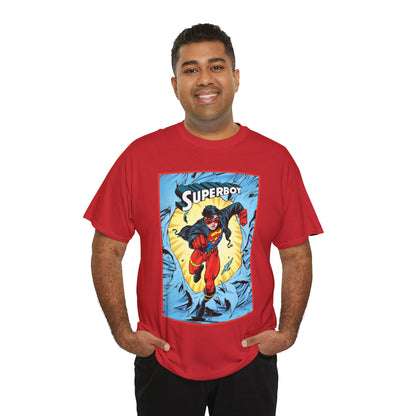 Superboy T-Shirt - Tom Grummett Art - Reign of the Supermen Storyline from the 1990s - Kon-El, Connor Kent - Superman Family - DC Comics