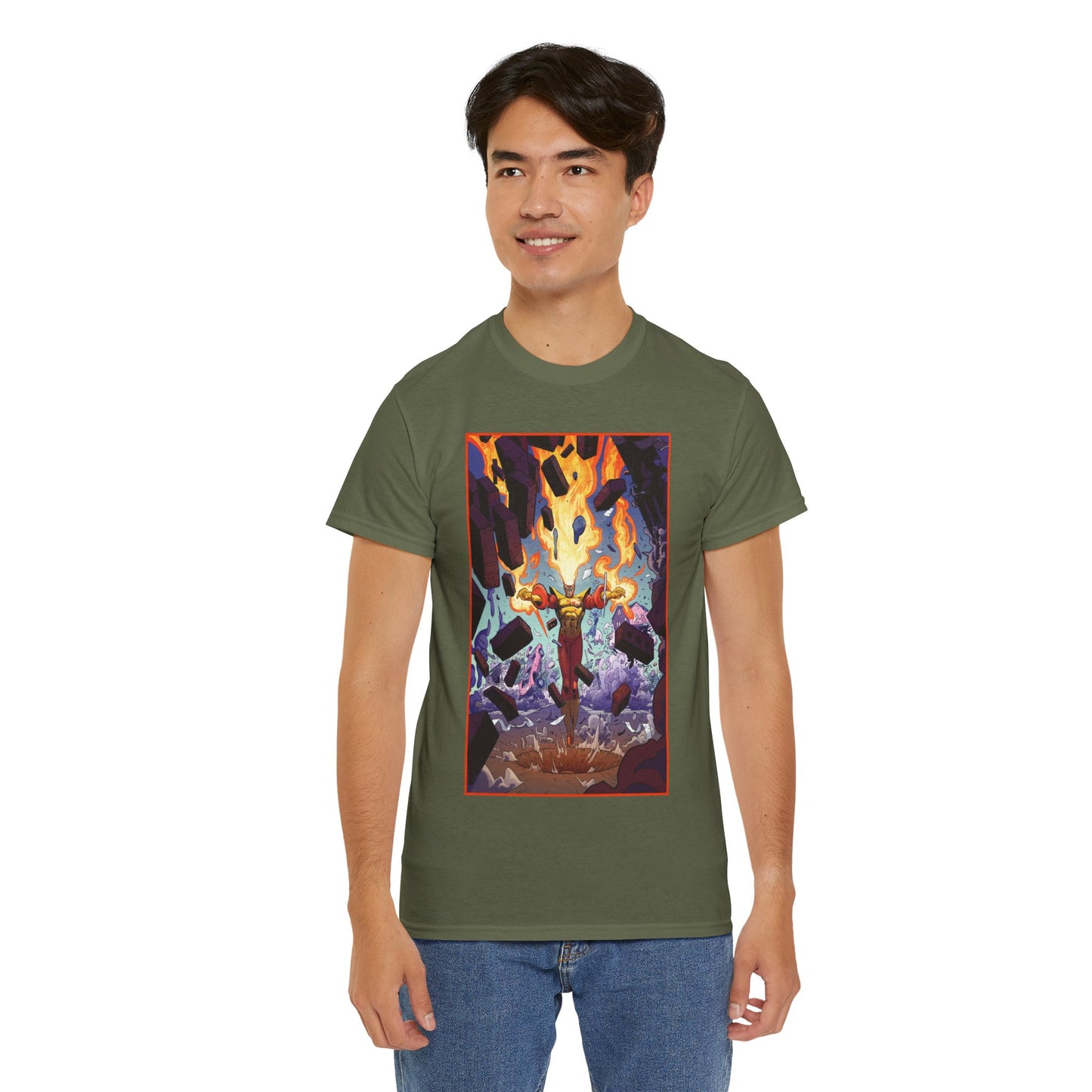 Fury of Firestorm T-Shirt - Riley Rossmo Art - New 2026 Series from Jeff Lemire - DC Comics