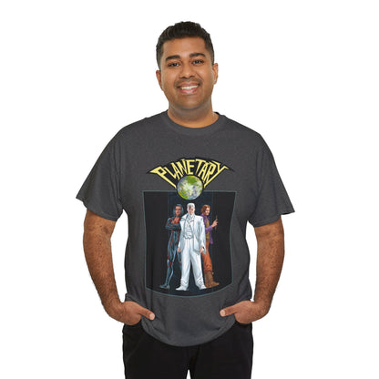 Planetary T-Shirt -  - John Cassaday Art - The Drummer, Jakita Wagner & Elijah Snow - DC Comics/Wildstorm