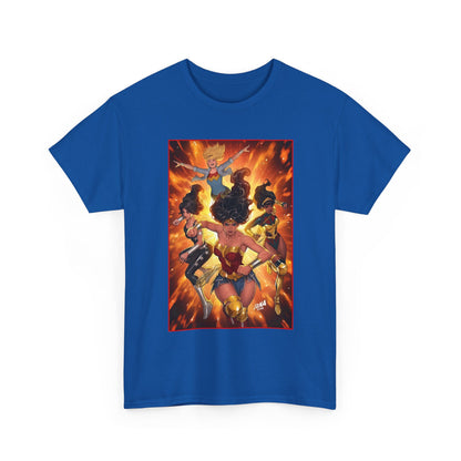 Wonder Woman & the Wonder Girls T-Shirt - David Nakayama Art - Donna Troy, Cassie Sandsmark, Yara Flor - #17 Variant Cover Art - DC Comics
