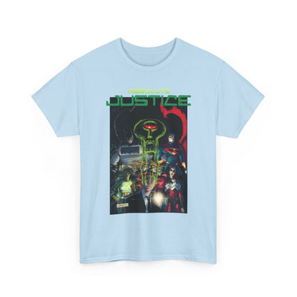 Absolute Justice T-Shirt - Juan Ferreyra Art - Superman Batman Wonder Woman Martian Manhunter - DC Comics