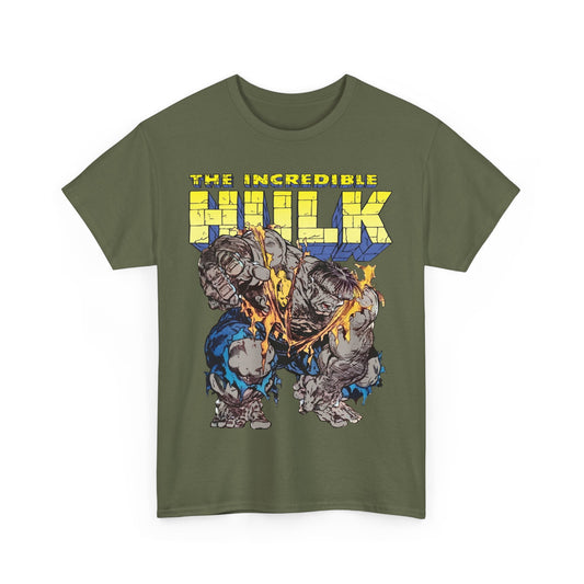 Incredible Hulk T-Shirt - Todd McFarlane Art - Marvel Comics - Grey Hulk, Bruce Banner