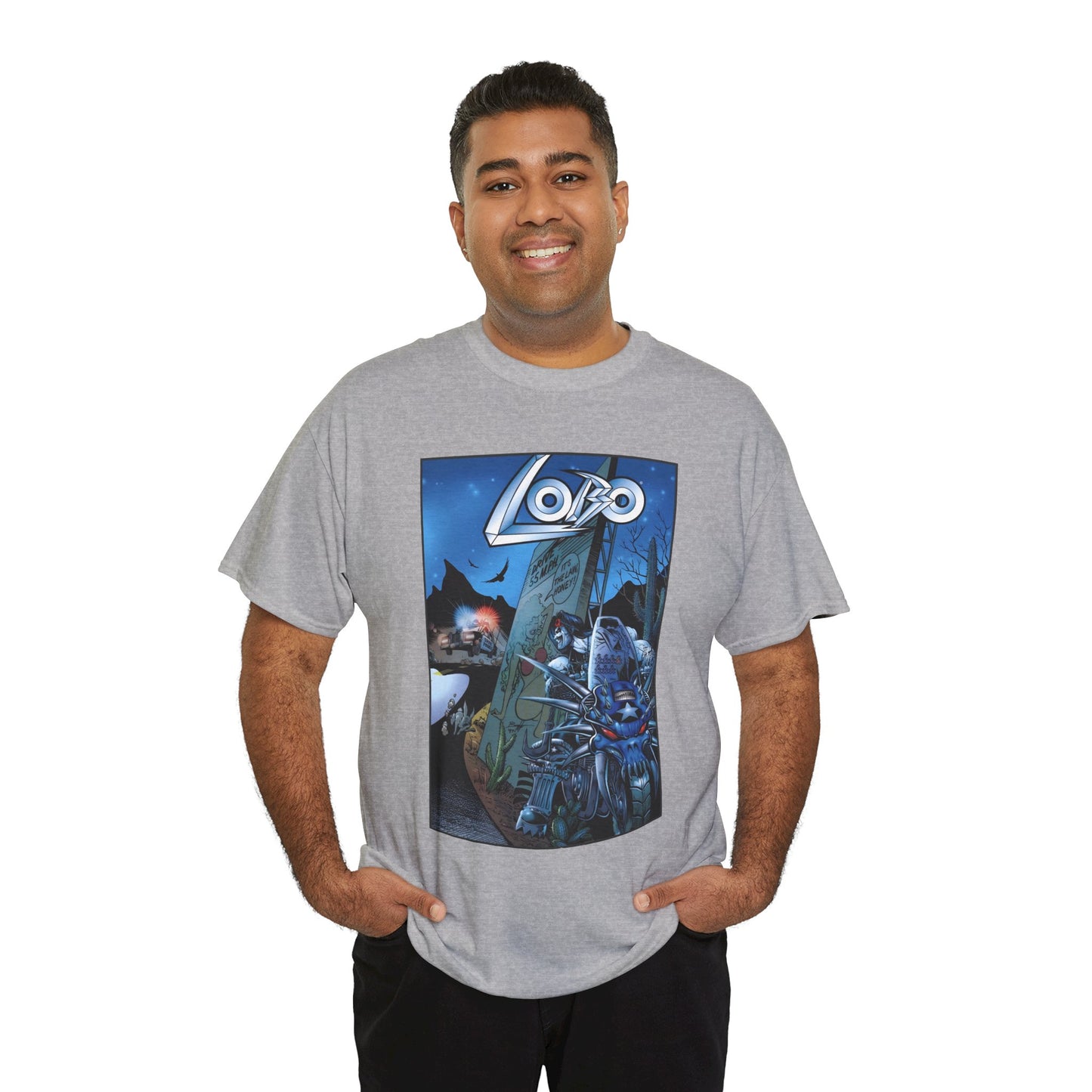 Lobo #51 T-Shirt - Norm Breyfogle Art - DC Comics