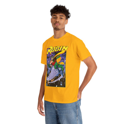 Robin T-Shirt - Tom Grummett Art - Tim Drake, Batman Family, Gotham City - DC Comics