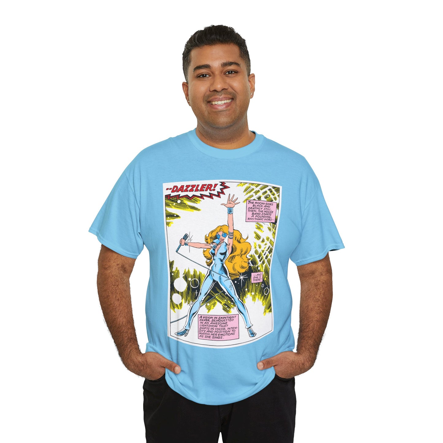 Dazzler T-Shirt - John Byrne Art - Uncanny X-Men #130, Dazzler's First Appearance - Alison Blaire - Marvel Comics