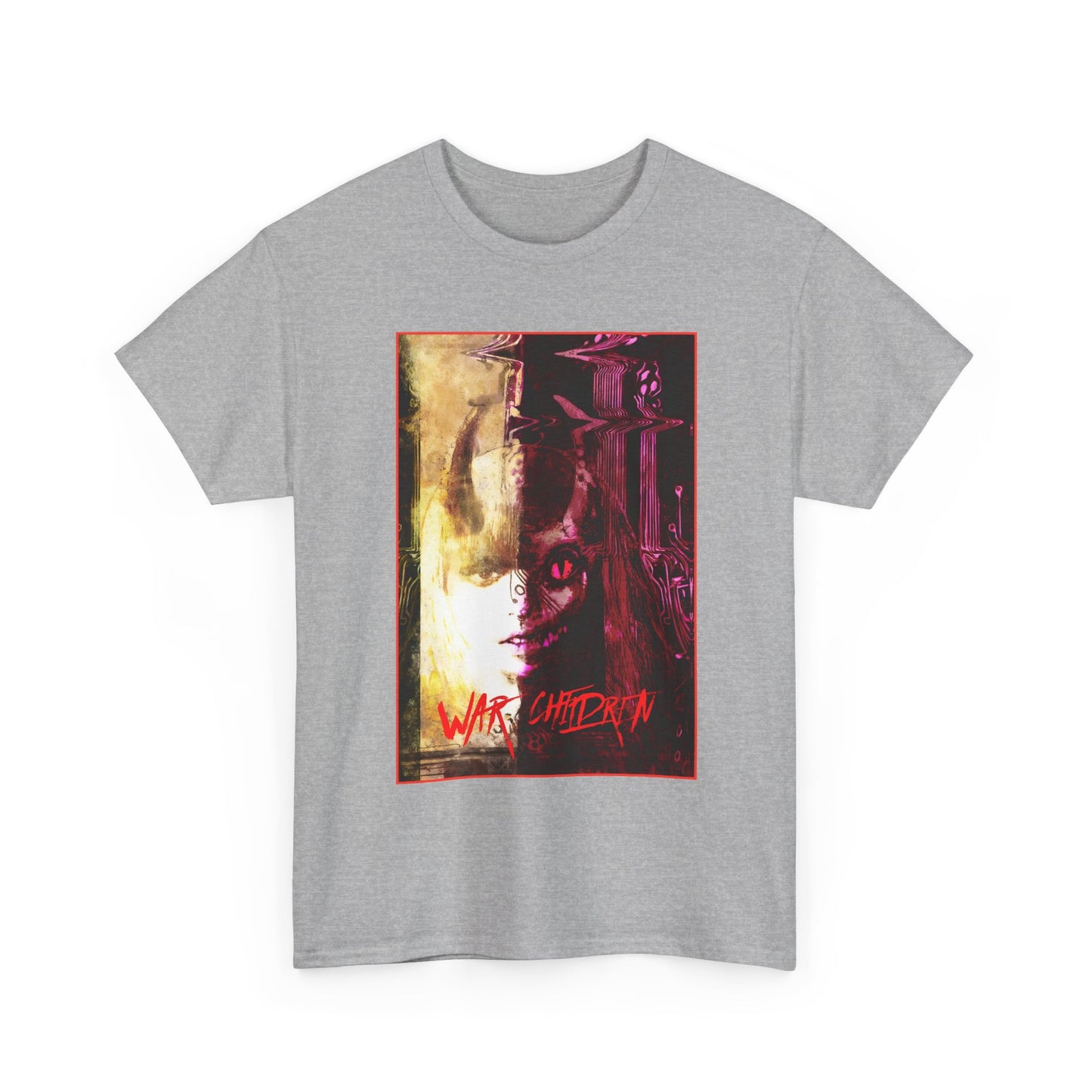 Magik/Darkchylde T-Shirt - Bill Sienkiewicz Art - Illyana Rasputina, New Mutants Member - War Children - Marvel Comics