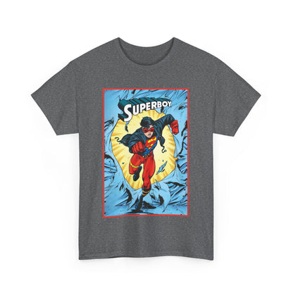 Superboy T-Shirt - Tom Grummett Art - Reign of the Supermen Storyline from the 1990s - Kon-El, Connor Kent - Superman Family - DC Comics