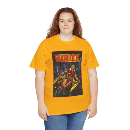 Warlock T-Shirt - Jim Starlin Art - Marvel Comics - Cosmic Superhero - The Enclave - Him