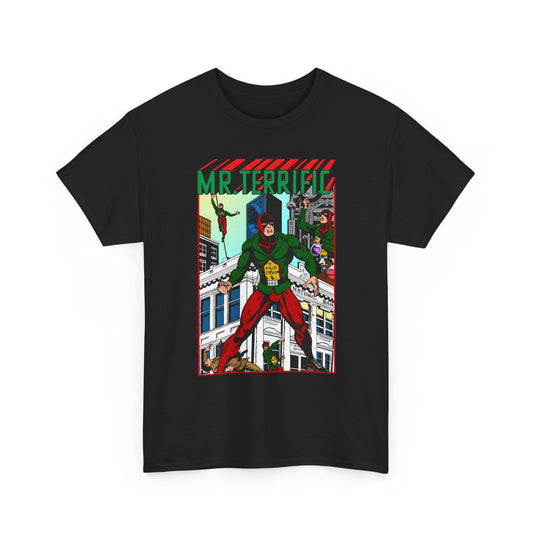 Mr Terrific T-Shirt - JSA Member - Golden Age Hero - DC Comics