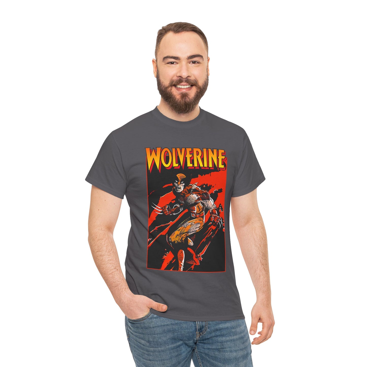 Wolverine T-Shirt - Barry Windsor-Smith Art - X-Men Member & Leader - Mutant Warrior - Logan - Marvel Comics