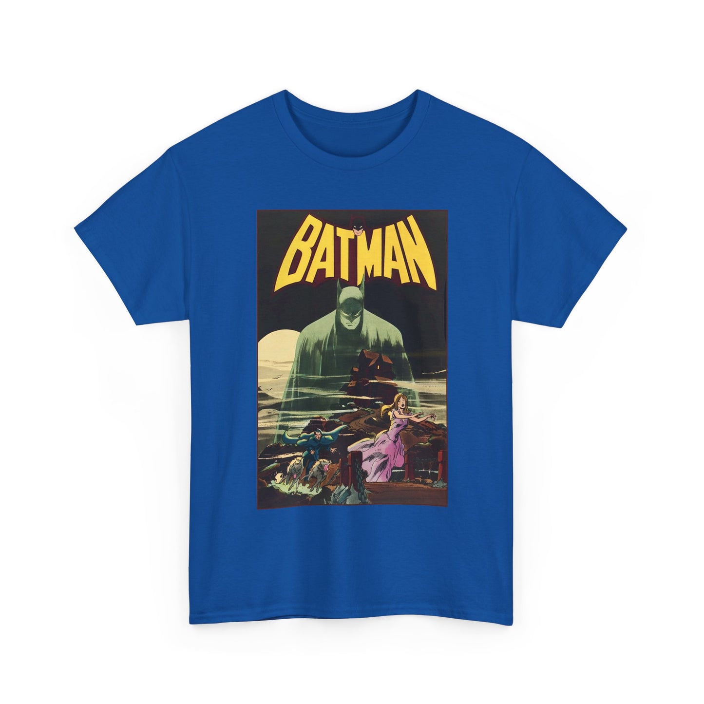 Batman T-Shirt - Neal Adams Art - #227 Cover - The Demon of Gothos Mansion! - DC Comics