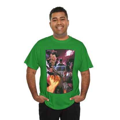 Absolute Trinity T-Shirt - Javier Fernandez Art - Superman, Batman, Wonder Woman - DC K.O. Variant Cover - DC Comics