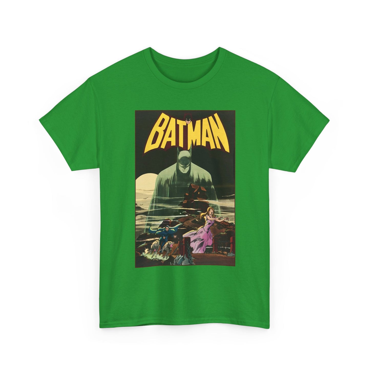 Batman T-Shirt - Neal Adams Art - #227 Cover - The Demon of Gothos Mansion! - DC Comics