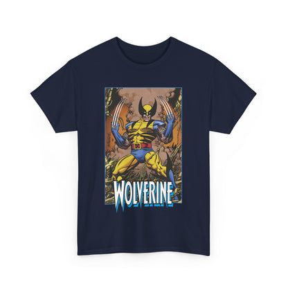 Wolverine T-Shirt - George Perez Art - Uncanny X-Men Member/Leader - Marvel Comics - Logan - Mutant Pride