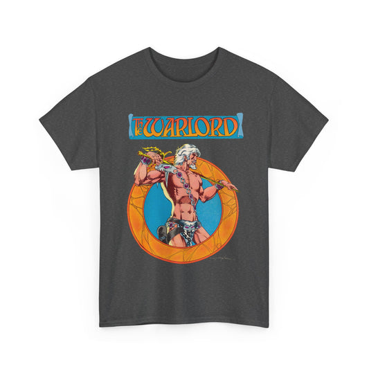 Warlord T-Shirt - Mike Grell Art - Skartaris - Travis Morgan - DC Comics 1970s Sword & Sorcery Series