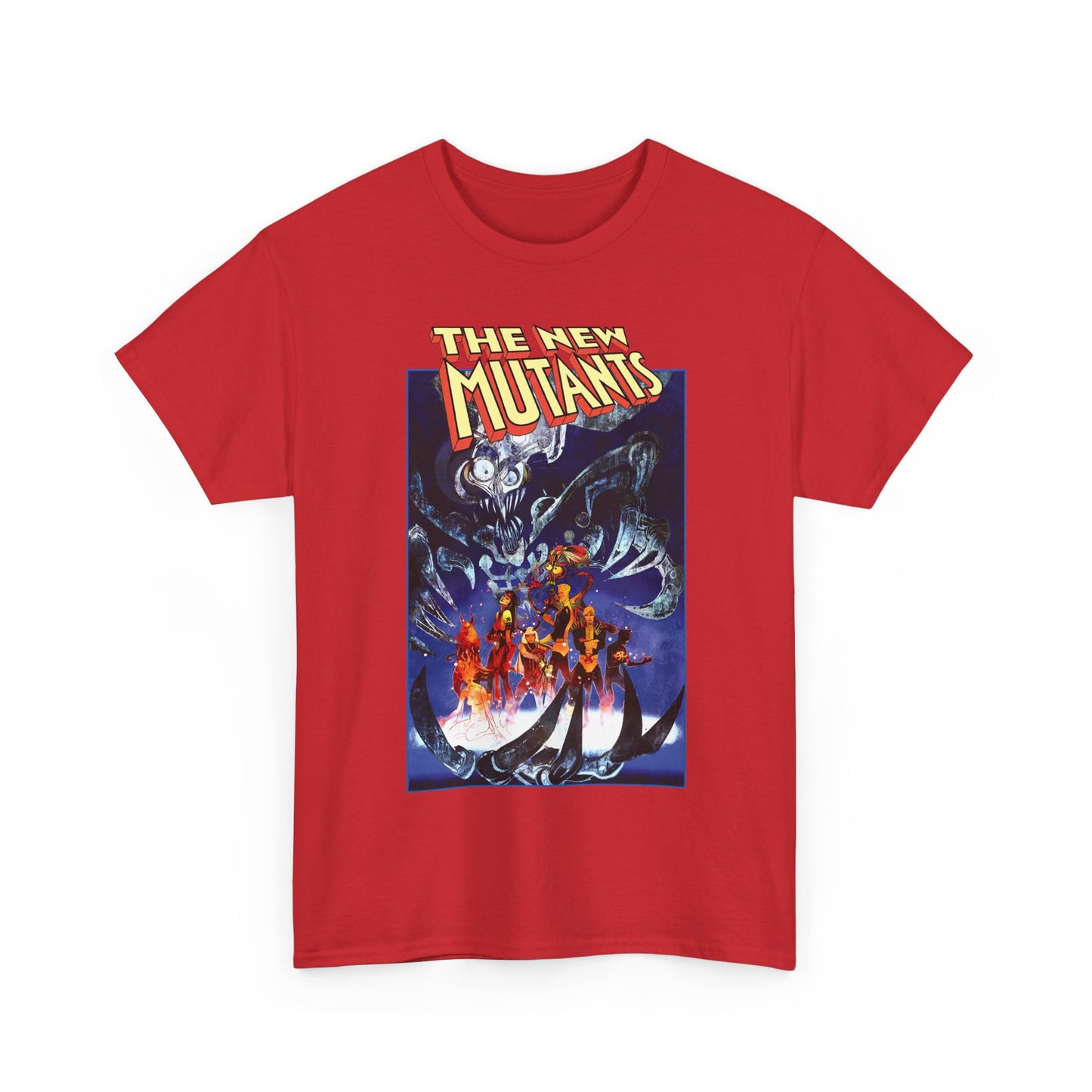 New Mutants T-Shirt - Bill Sienkiewicz Art - War Children Cover - Warlock, Magik, Wolfsbane, Cannonball, Cypher, Mirage, Karma, Sunspot - Marvel Comics