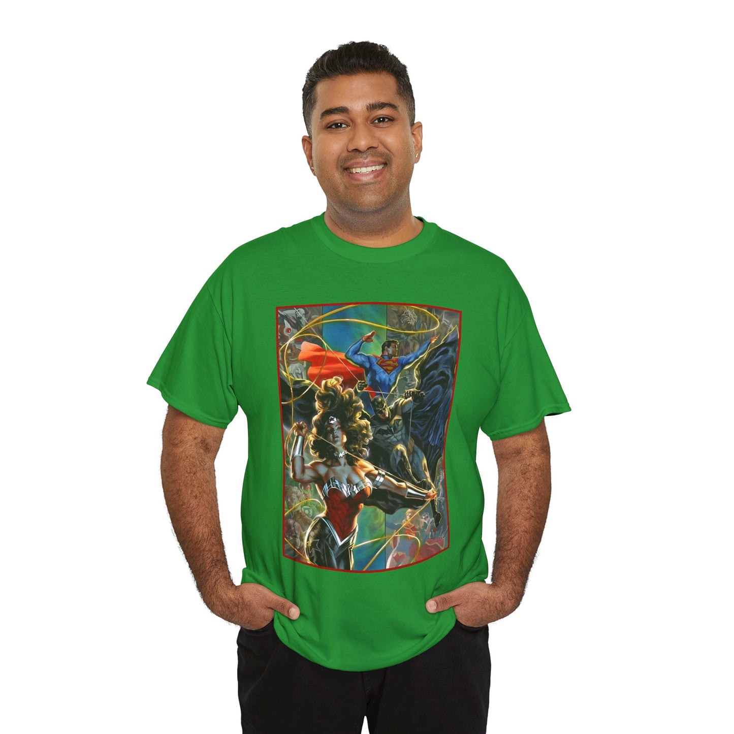 DC Trinity T-Shirt - Felipe Massafera Art - Batman, Wonder Woman, Superman - New 52 - DC Comics