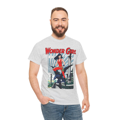Wonder Girl T-Shirt - George Perez Art - New Teen Titans Member & Leader - Donna Troy, Sister of Wonder Woman - Amazon Warrior - DC Comics