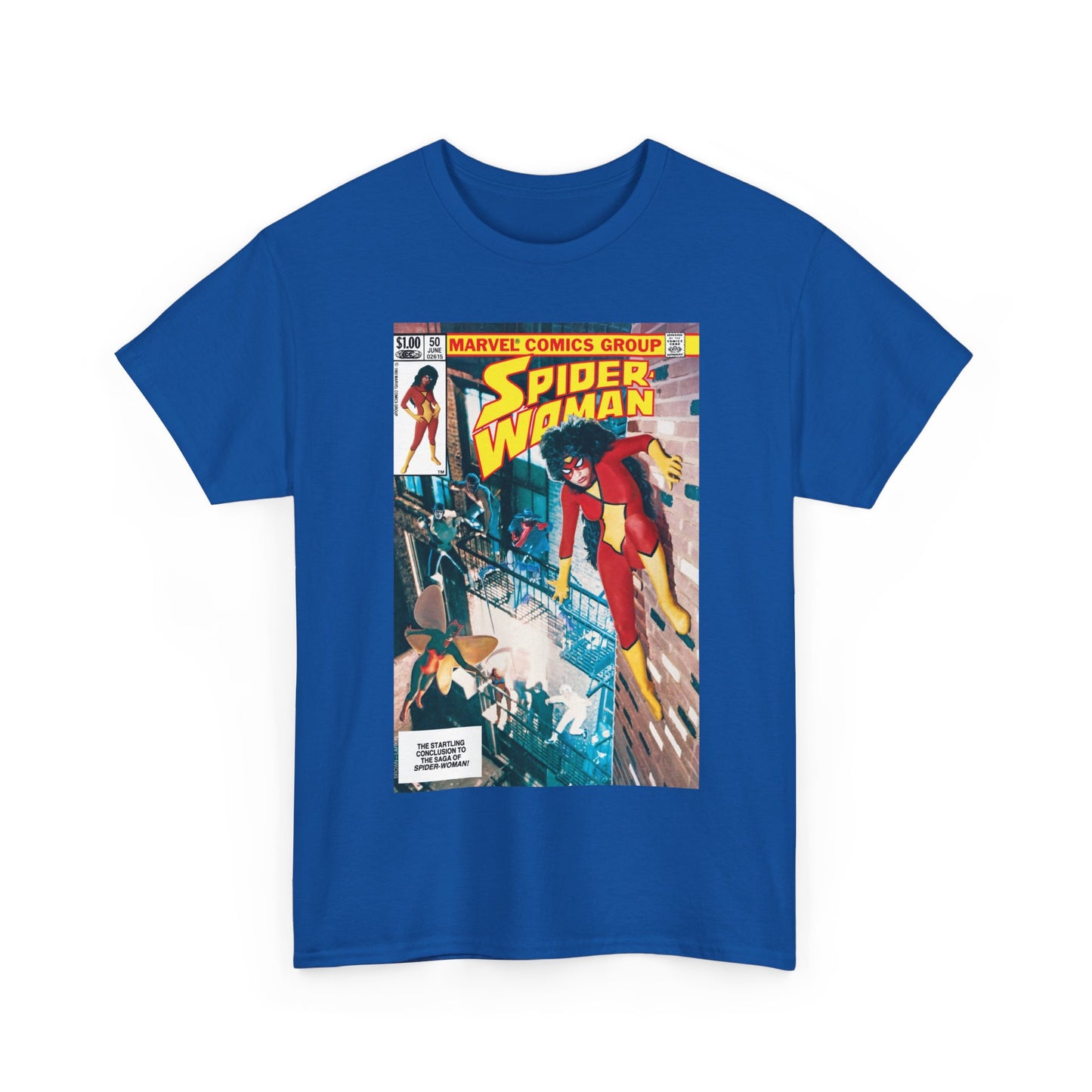 Spider-Woman #50 T-Shirt - 1983 Photo Cover Art - Marvel Comics