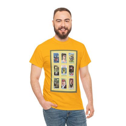 League of Extraordinary Gentlemen T-Shirt - Kevin O'Neill Art - Mina Murray, Captain Nemo, Allan Quatermain, Jekyll & Hyde - Alan Moore Story
