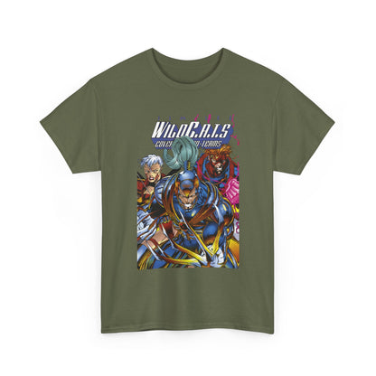 Wildcats T-Shirt - Jim Lee Art - Spartan, Warblade, Zealot - DC/Wildstorm/Image Comics