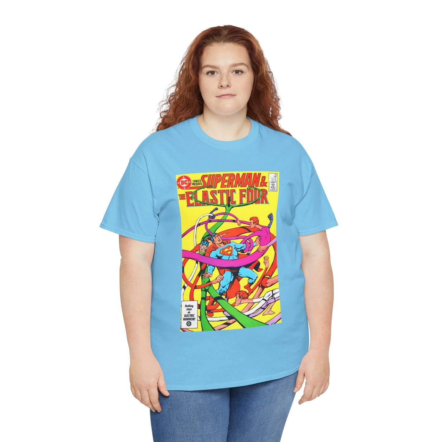 DC Comics Presents #93 T-Shirt - Superman, Plastic Man, Elongated Man, Jimmy Olsen - DC Comics