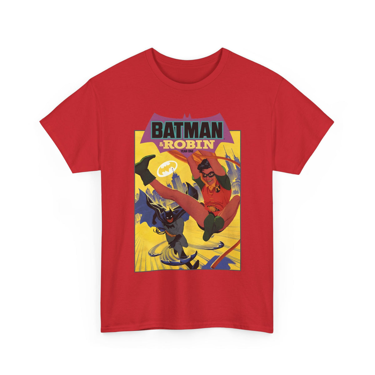 Batman & Robin T-Shirt - David Talaski Art - DC Comics