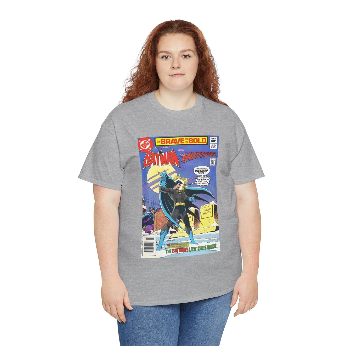 Brave & the Bold #184 T-Shirt - Batman & Earth-2 Huntress - DC Comics