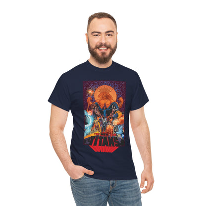 New Teen Titans T-Shirt - George Perez Art - Trigon's Titans - Raven - DC Comics