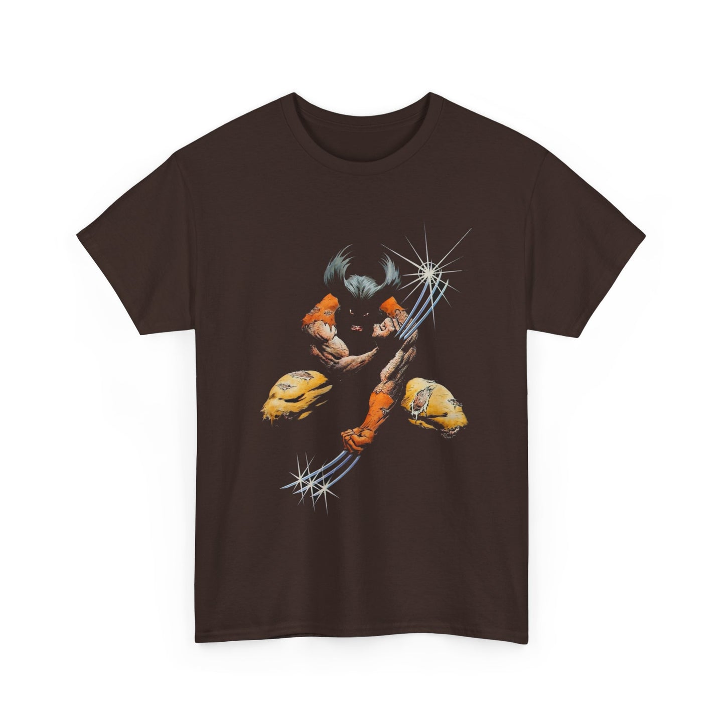 Wolverine T-Shirt - Joe Madureira Art - Negative Space Art Technique - Marvel Comics